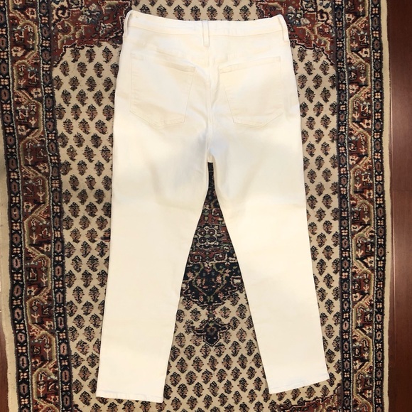✨✨HP✨✨MADEWELL NWOT The Perfect Straight Vintage Jean Tile White Denim 29 - Picture 5 of 7